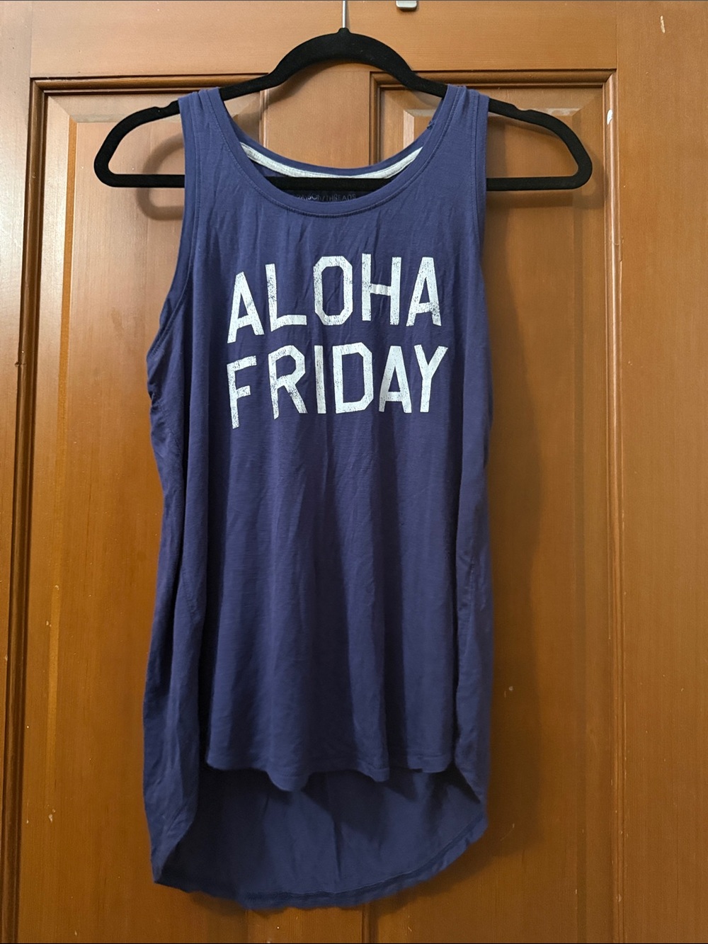 Grayson Threads Aloha Friday Tank - Navy Blue